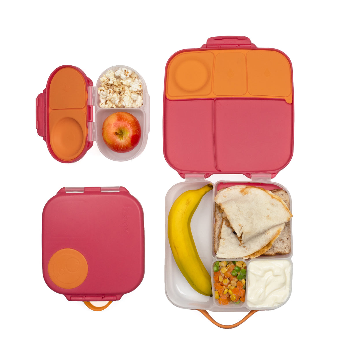 lunch time 3-pack bundle - strawberry shake | b.box for kids | b
