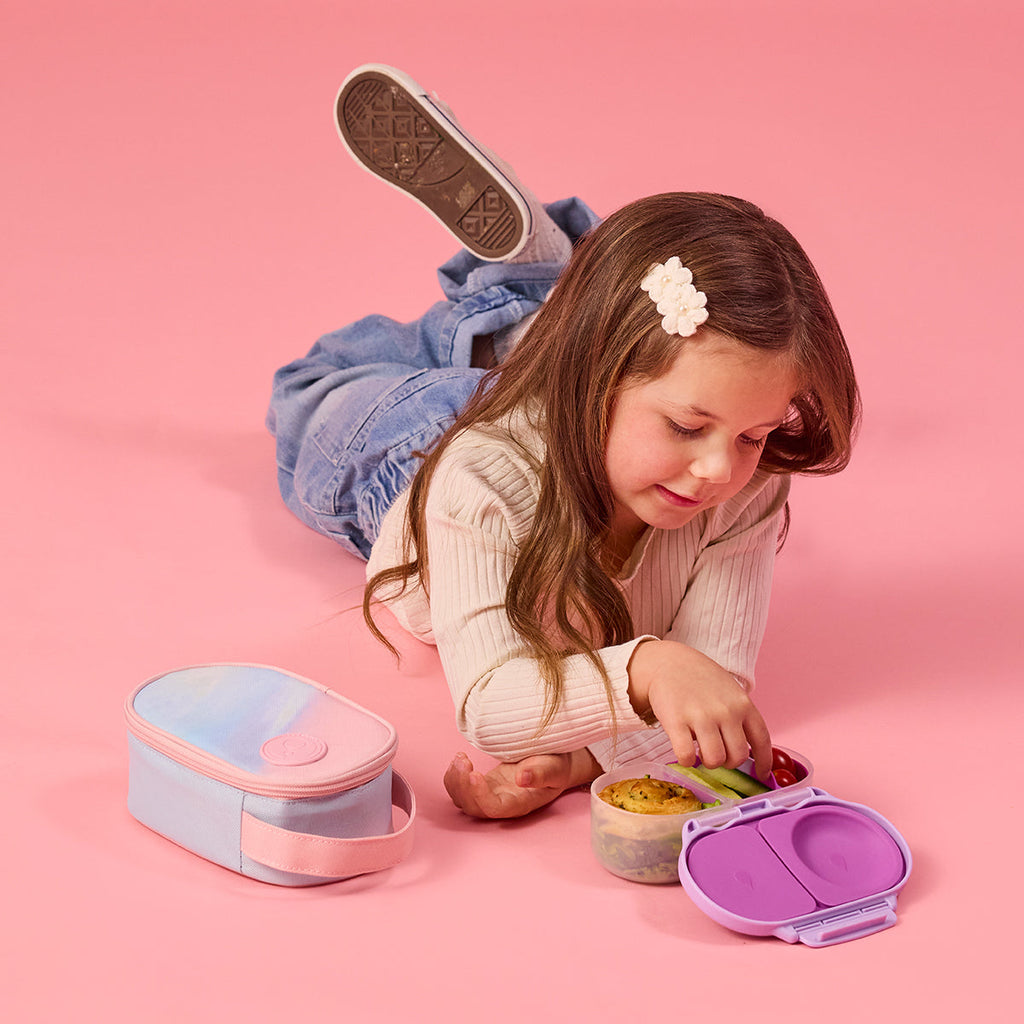 silicone bento buddy - snackbox - forest