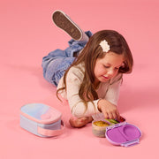 silicone bento buddy - snackbox - forest