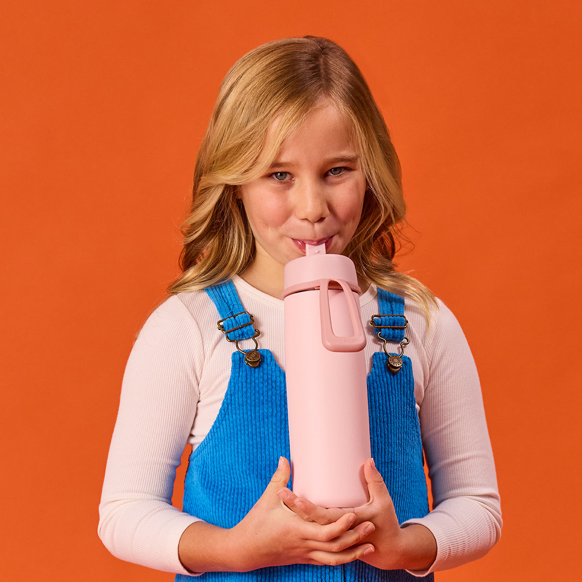 23oz insulated water bottle with flip top - blush crush