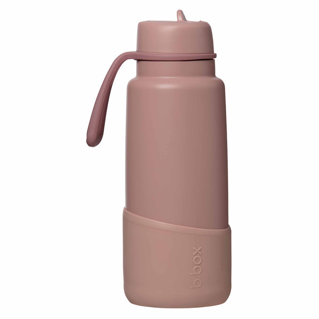 34oz insulated flip top bottle bumper - berry smoothie