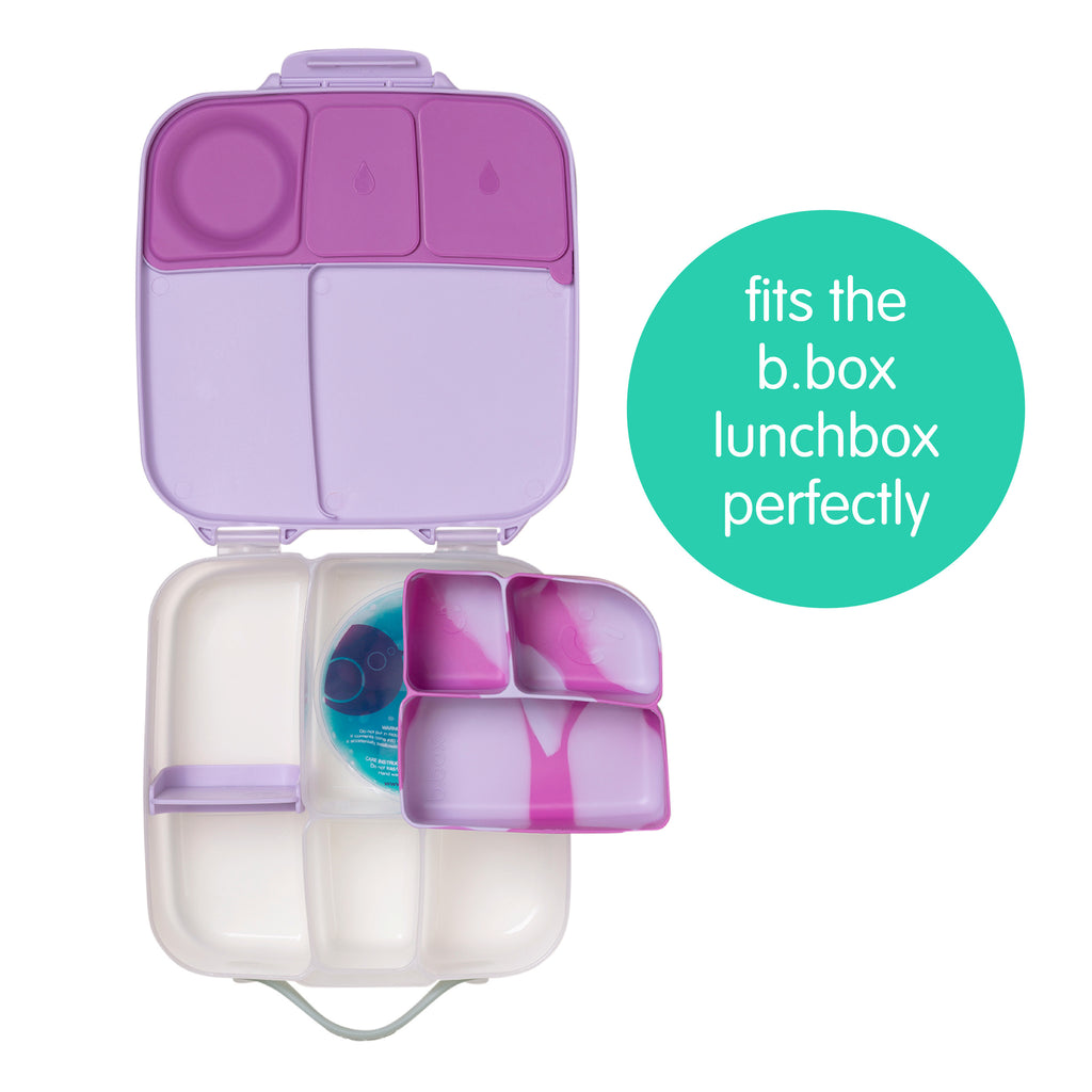 silicone bento buddy - lunchbox - cosmic