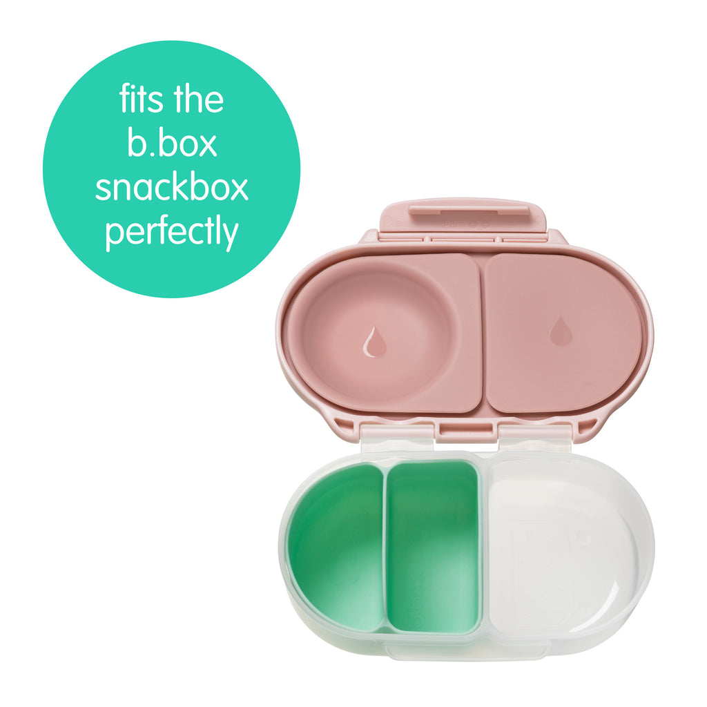 silicone bento buddy - snackbox - berry