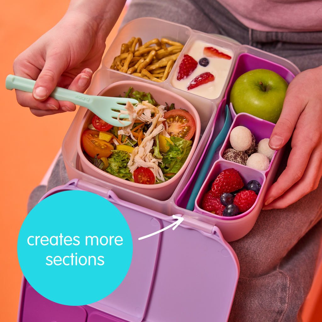 silicone bento tray - lunchbox - cosmic