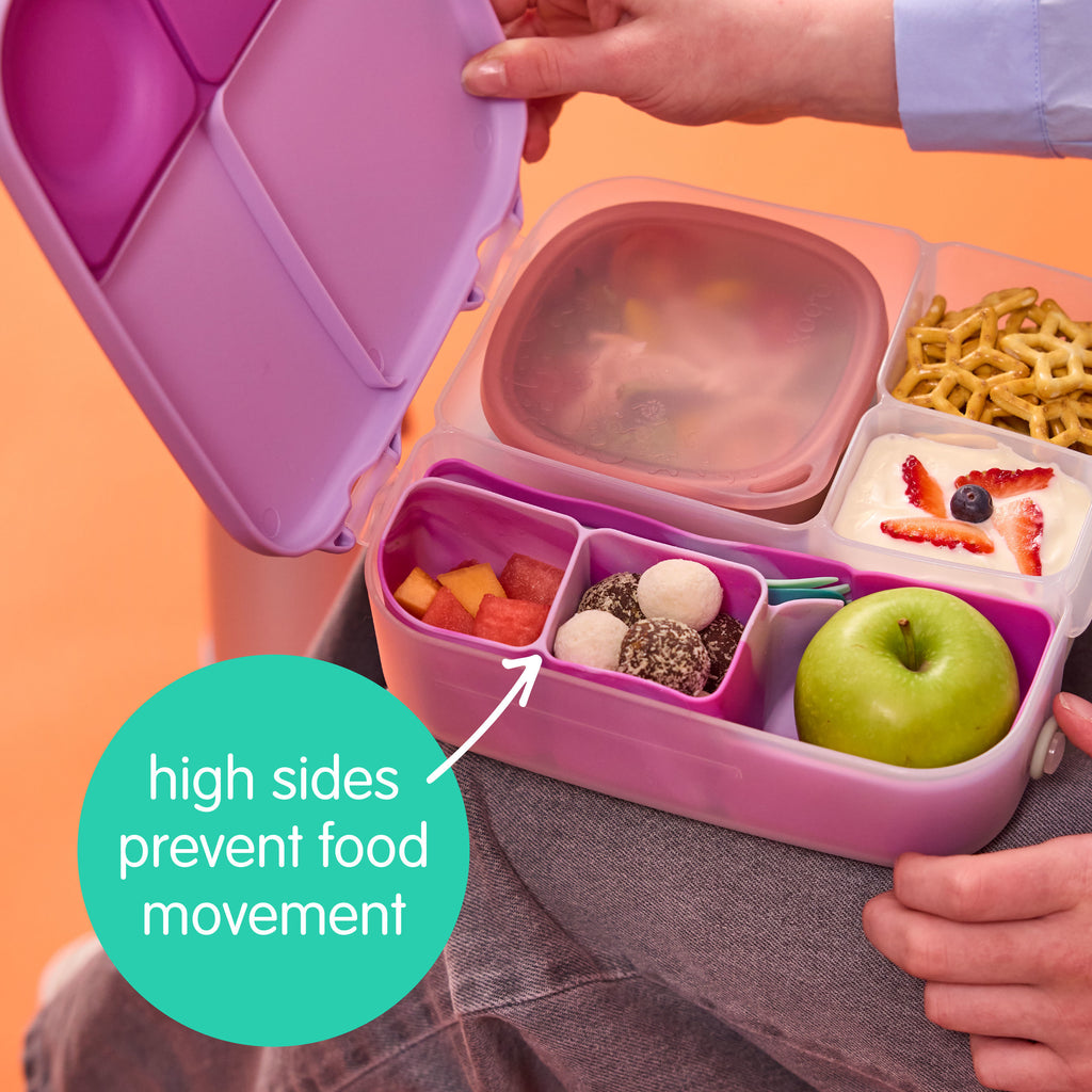 silicone bento tray - lunchbox - cosmic
