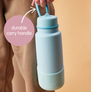 34oz insulated water bottle with flip top - lilac love