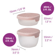 snack tubs - berry