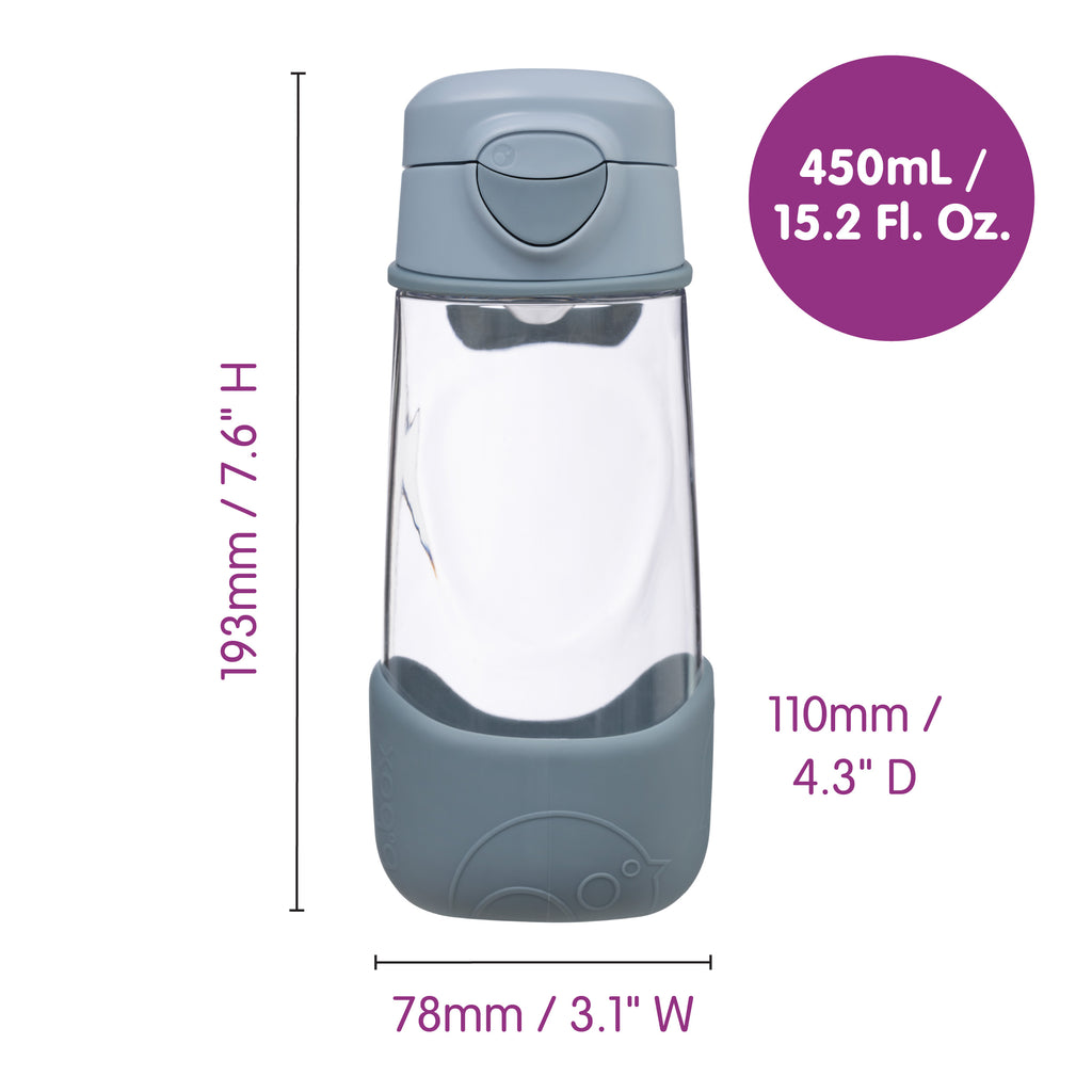 15oz sport spout bottle - lemon twist