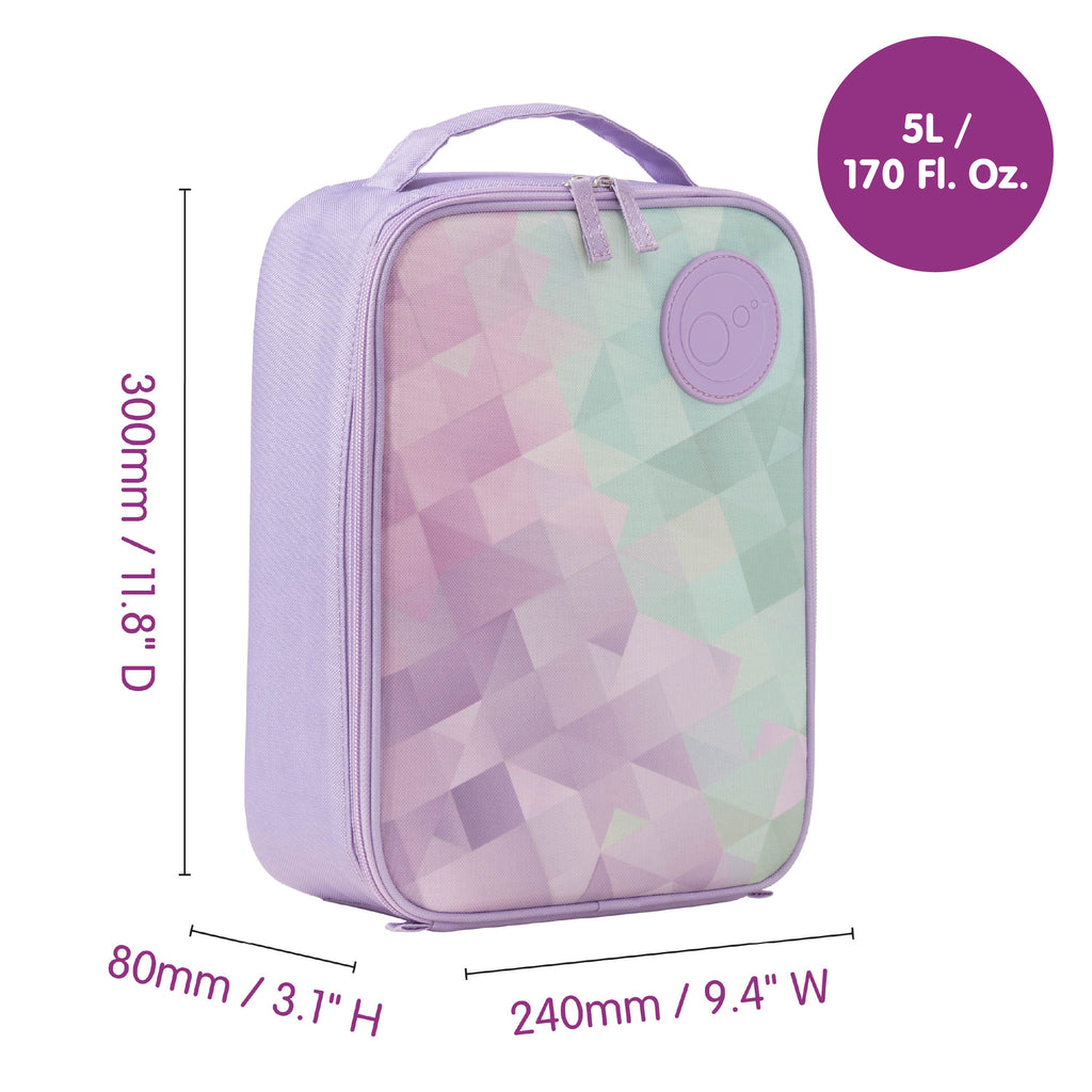 insulated lunch bag - deep blue