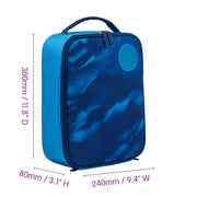 insulated lunch bag - deep blue
