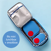 insulated lunch bag - deep blue