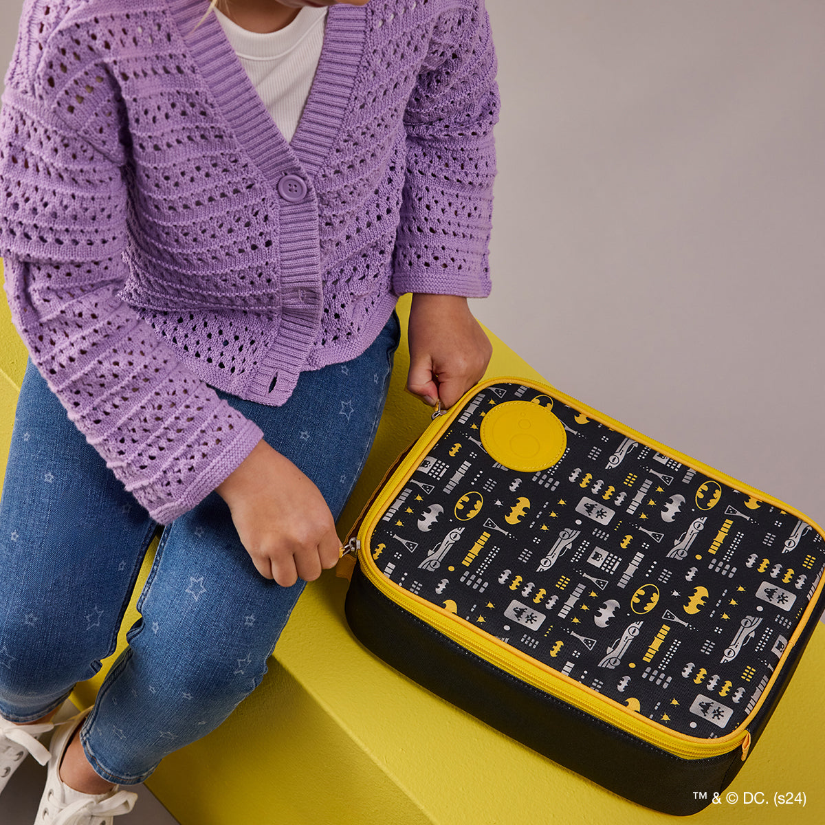 Batman by b.box - insulated lunch bag | keep lunch cool + fun | b