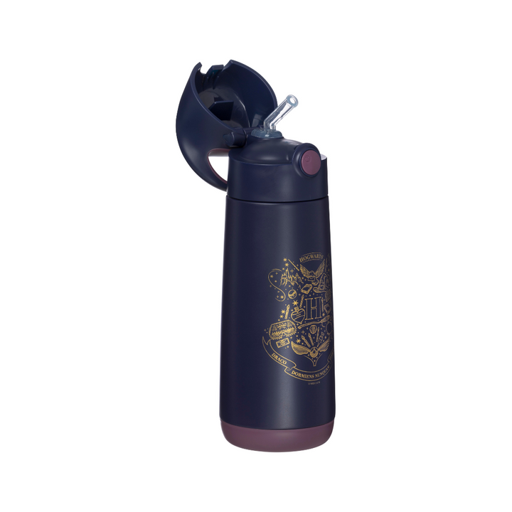 Harry Potter + b.box 17oz insulated water bottle with straw for kids