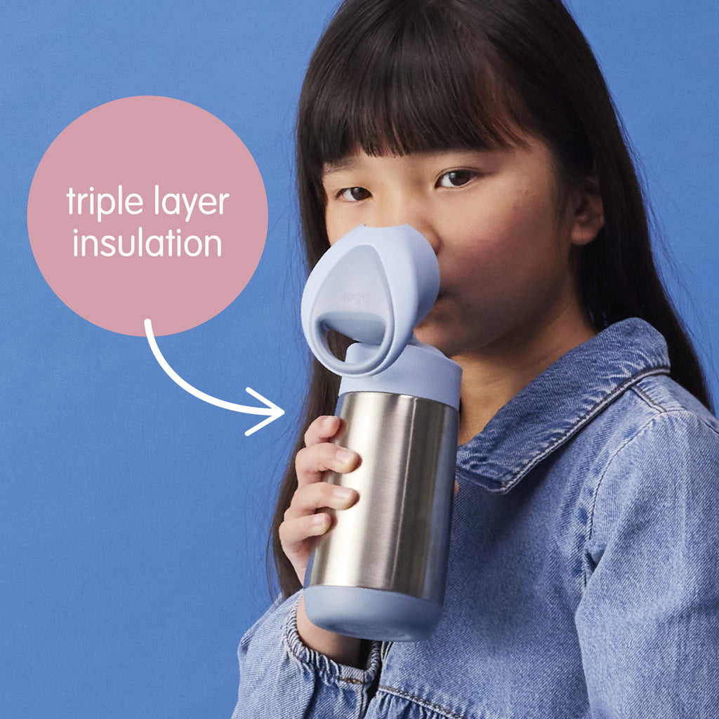 12oz insulated drink bottle - lilac pop