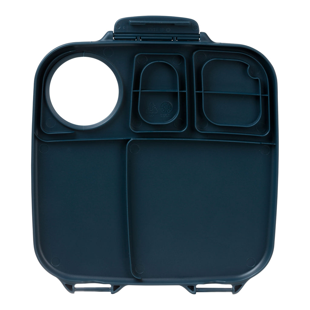 lunchbox lid - indigo rose