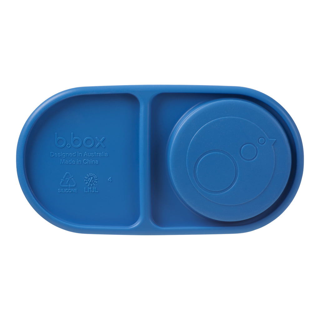 snackbox seal - blue slate