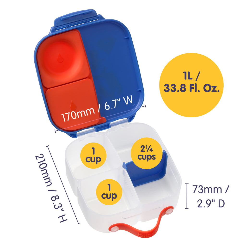 Superman by b.box - mini lunchbox