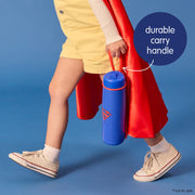 Superman by b.box - 23oz insulated water bottle with flip top