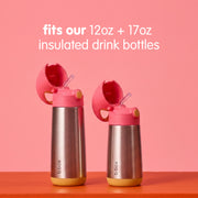 insulated drink bottle 2pk replacement straw tops