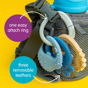 trio teether - blush