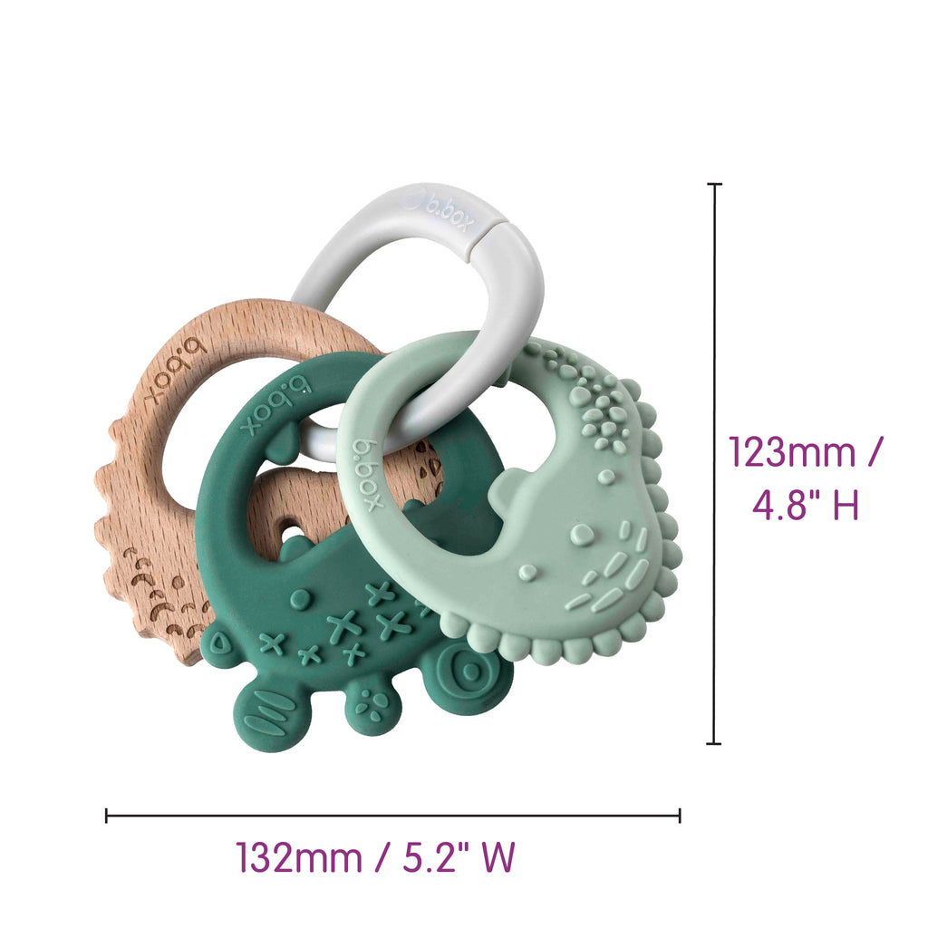 trio teether - blush