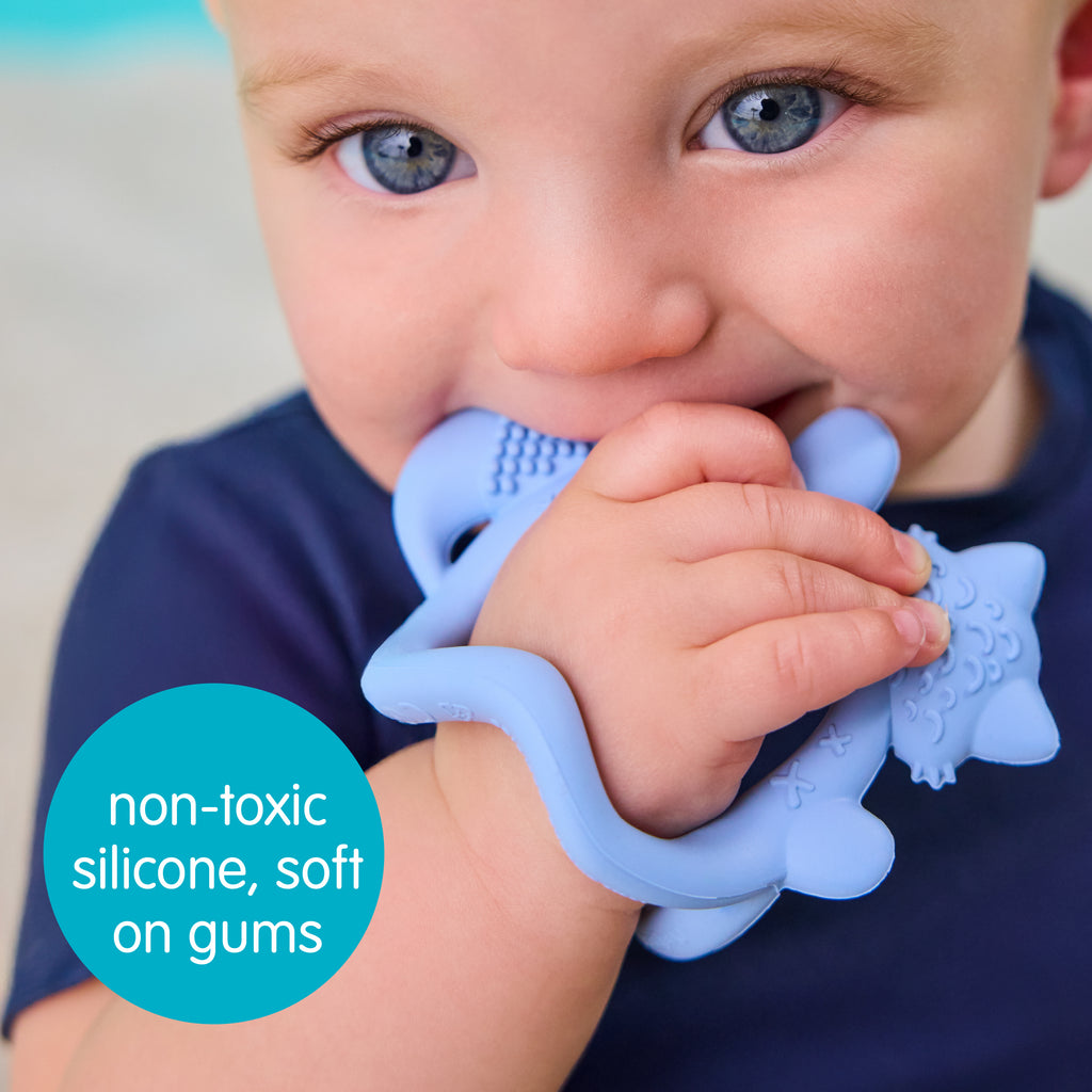 wrist teether - blush