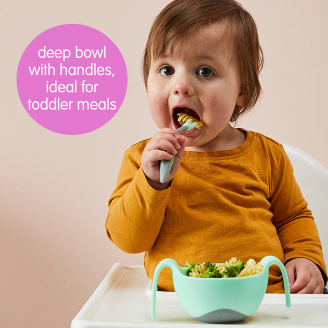 Bowl + straw - tutti frutti - b.box for kids