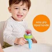 silicone fresh food feeder - lemon sherbet