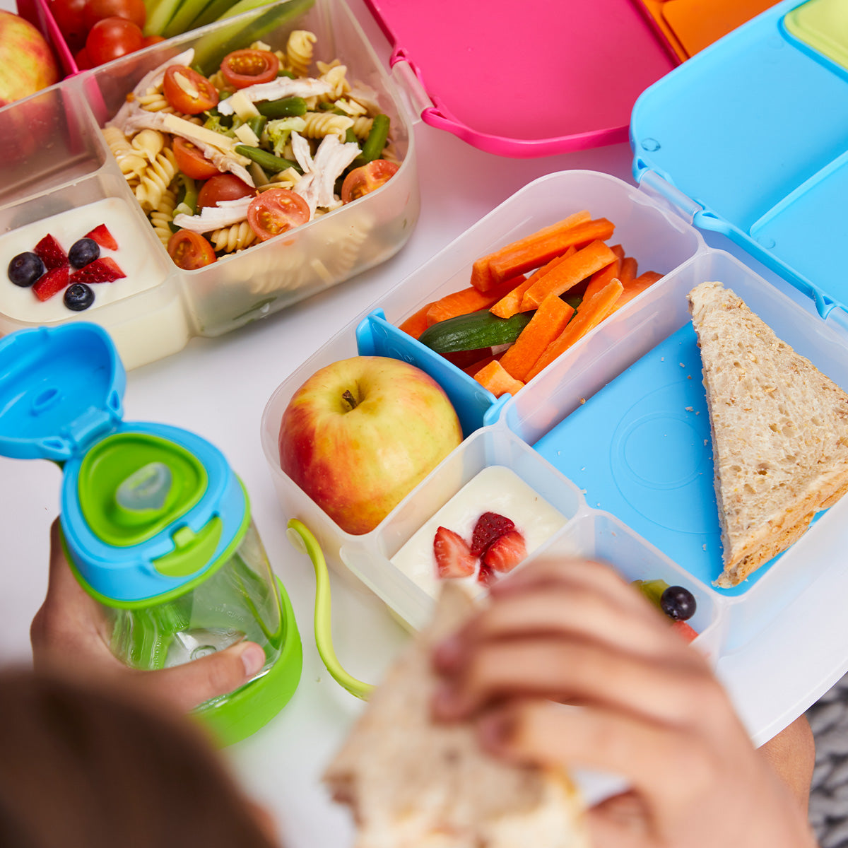 lunchbox - ocean breeze | bento box lunch box for all ages | b.box USA