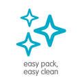 Easy pack, easy clean