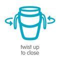 Twist up to close