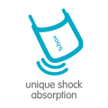 Unique shock adsorbtion