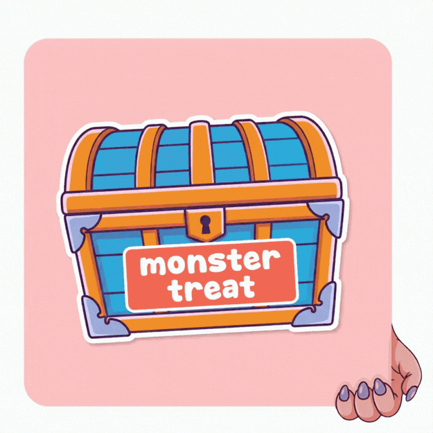 treat or treat! - monster treat bag